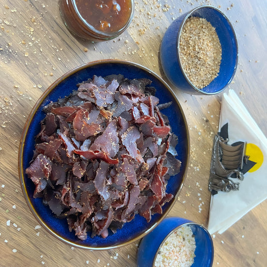 Chutney Beef Biltong (100 g, skivad)